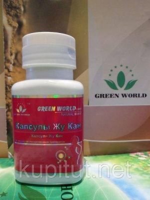 Капсули Жу Кан для грудей, профілактика раку Green World