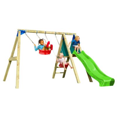 Дитячі гойдалки з гіркою Blue Rabbit DECKSWING