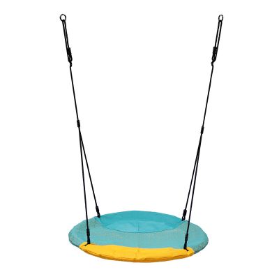 Дитячі гойдалки гніздо KBT Winkoh 100 см (3 кольори) Бірюзовий