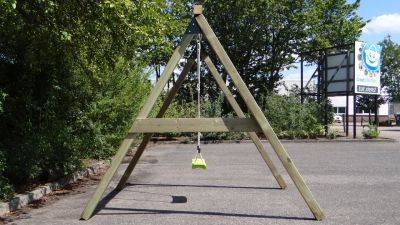 Одинарні гойдалки Enkel дерев'яні