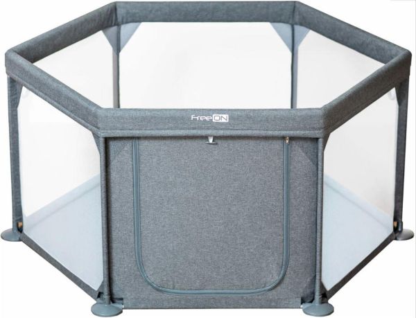 Манеж для ребенка FreeON HEXAGON Grey
