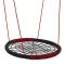 Дитячі гойдалки Гніздо OVAL NEW 108 x 83 см Червоно-чорний