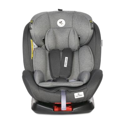 Автокресло-ребордер Lynx Isofix 0-36 кг Черно-серый