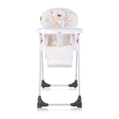 Стульчик для кормления Lorelli Dulce White Teddy Bear