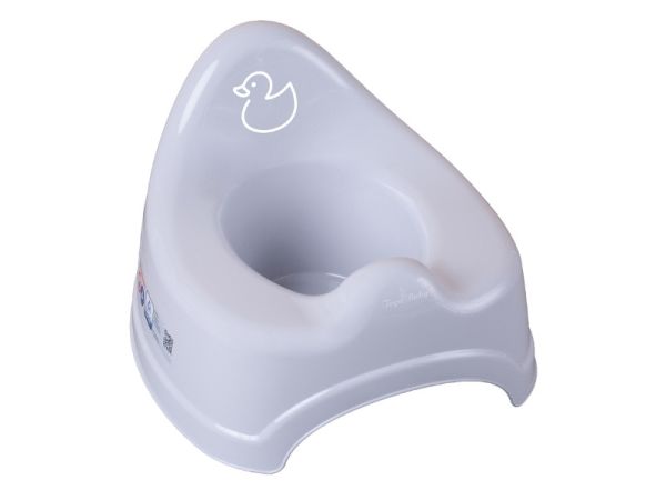 Горщик дитячий з музикою DUCK light gray