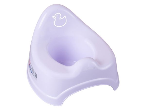 Горщик дитячий з музикою DUCK light violet