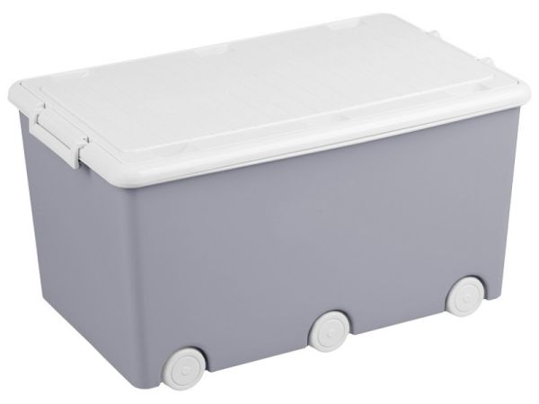 Контейнер для іграшок Tega Baby gray white