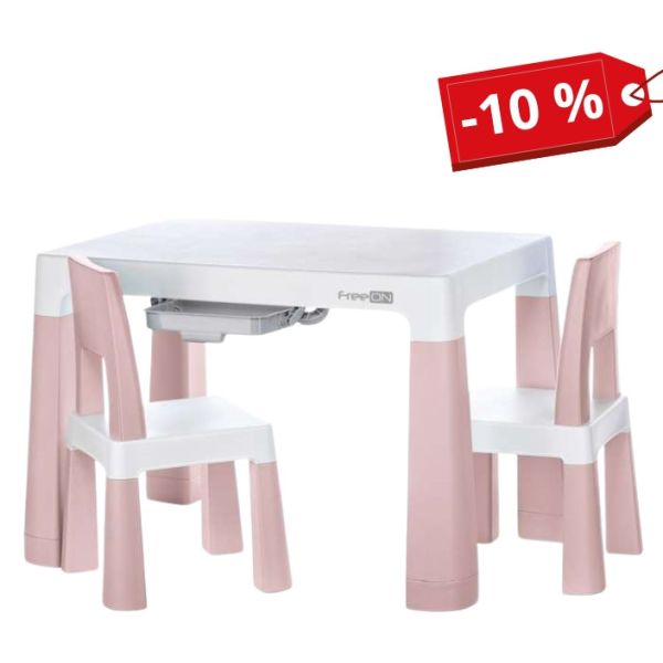 Комплект мебели детский FreeON NEO White-Pink