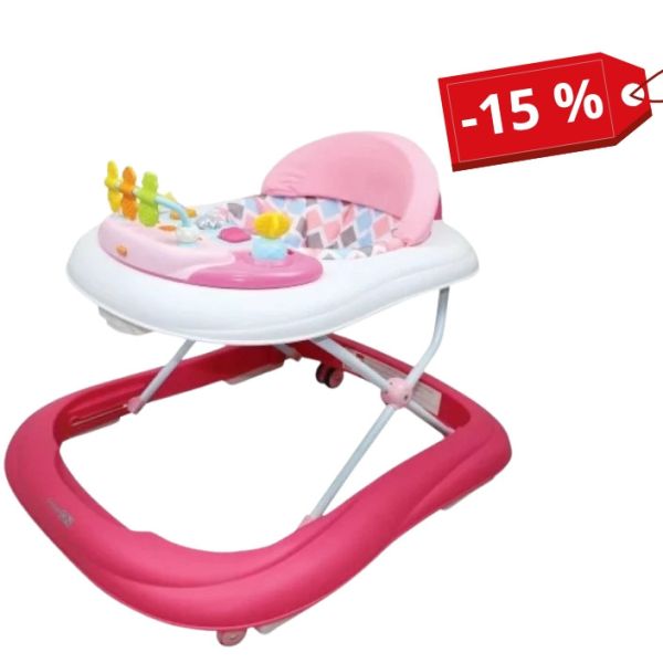 Ходунки для ребенка FreeON ABC Pink