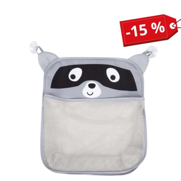 Детская сумка-органайзер в ванную на присоску FreeON Racoon
