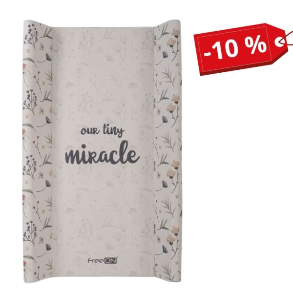 Коврик для пеленки FreeON Tiny miracle, с укрепленным дном, 50x80x10 см