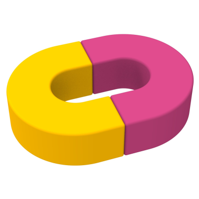 Комплект дитячих пуфів Магнітик KIDIGO