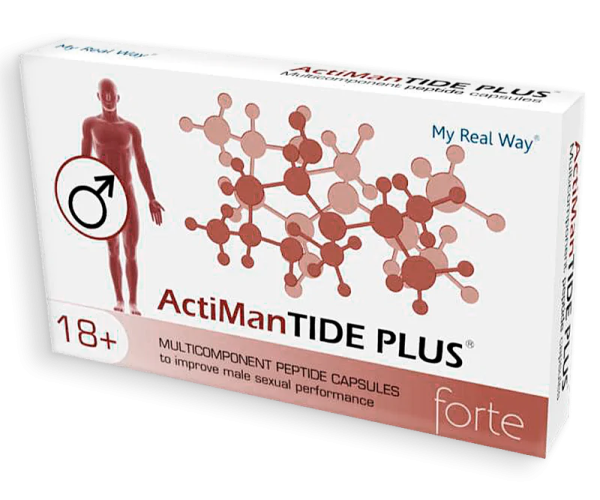 ActiManTIDE PLUS forte 18+ для усиления потенции, либидо пептидний комплекс (АктиМэнТАЙД ПЛЮС форте)  