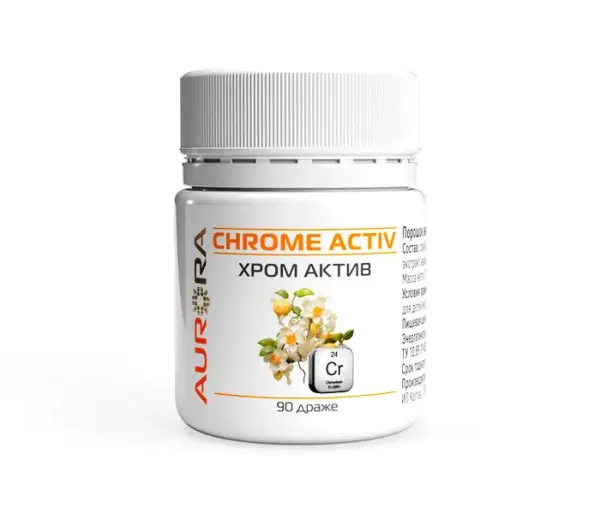Chrome Activ (Хром Актив) Комплекс экстрактов с хромом