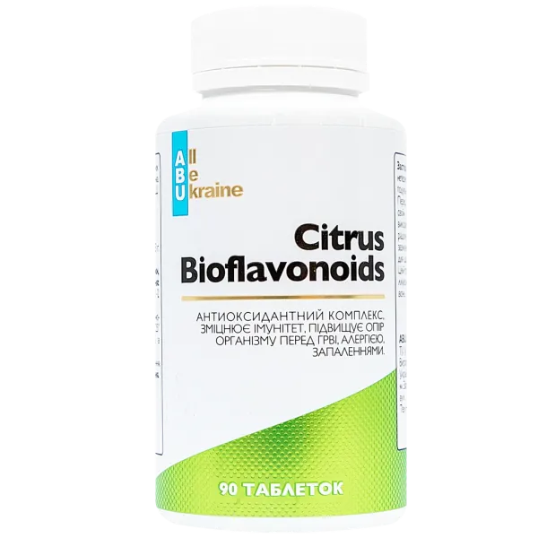 Citrus bioflavonoids (Цитрусовые биофлавоноиды) ABU UA  антиоксидантный комплекс