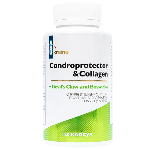 Condroprotector & Collagen (Хондропротектор и Коллаген) UA, комплекс для здоровья суставов