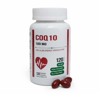 CoQ10 (Коензим Q10) — капсули для підтримки серця та енергії