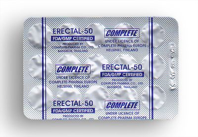Еректал-50 таблетки для чоловіків, Erectal-50 для потенції Фінляндія