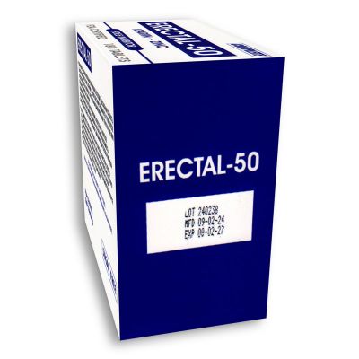 Еректал-50 таблетки для чоловіків, Erectal-50 для потенції Фінляндія