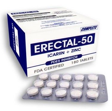 Еректал-50 таблетки для чоловіків, Erectal-50 для потенції Фінляндія