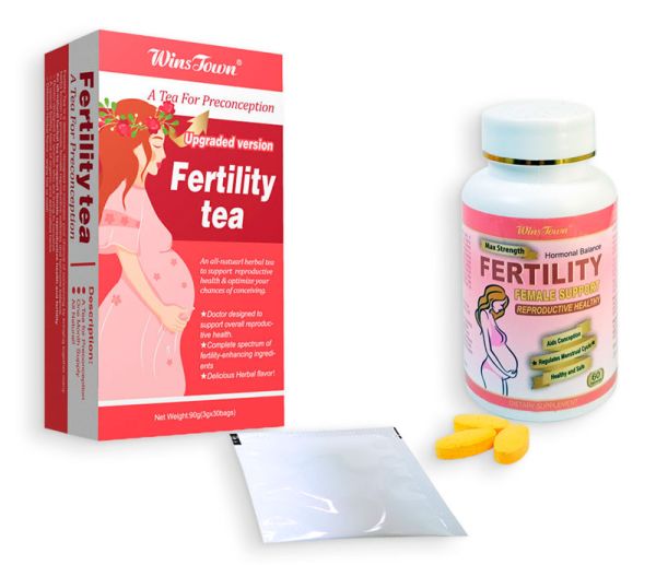 Fertility Complex - натуральный комплекс для женской фертильности (таблетки + чай)