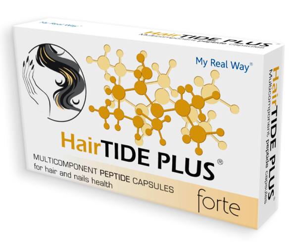 HairTIDE PLUS forte пептидный комплекс для поддержания структуры и питания волос и ногтей)
