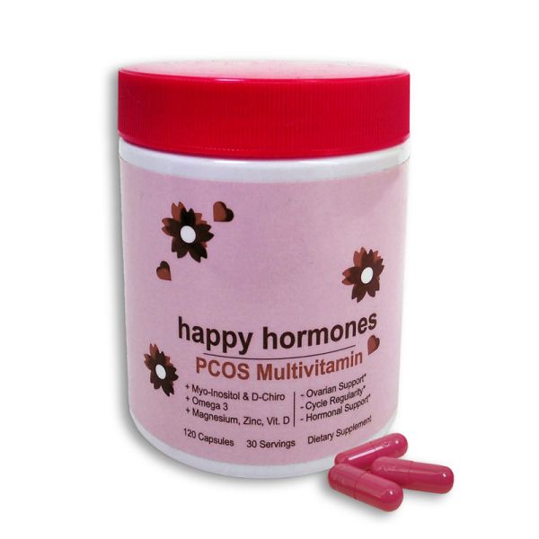 Happy Hormones PCOS (Хеппи Гормоны СПКЯ) поливитаминный комплекс для поддержки женского цикла