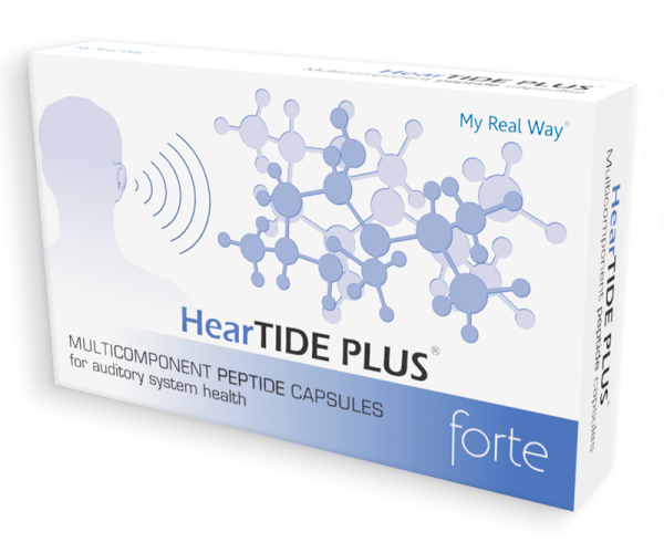 HearTIDE PLUS Forte (пептидный комплекс для поддержания структуры и функций органов слуха)