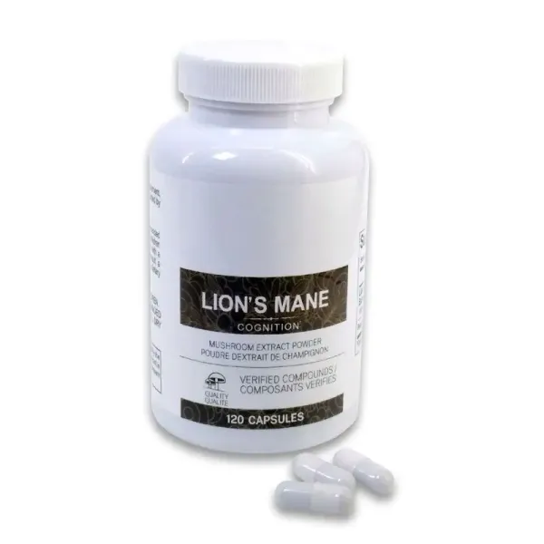 Lion’s Mane (Ежовик гребенчатый, Hericium erinaceus) онкопротектор, противоопухолевый 120 капсул