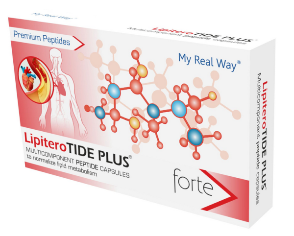 Lipitero Tide Plus Forte (для нормализации уровня липидов и холестерина)