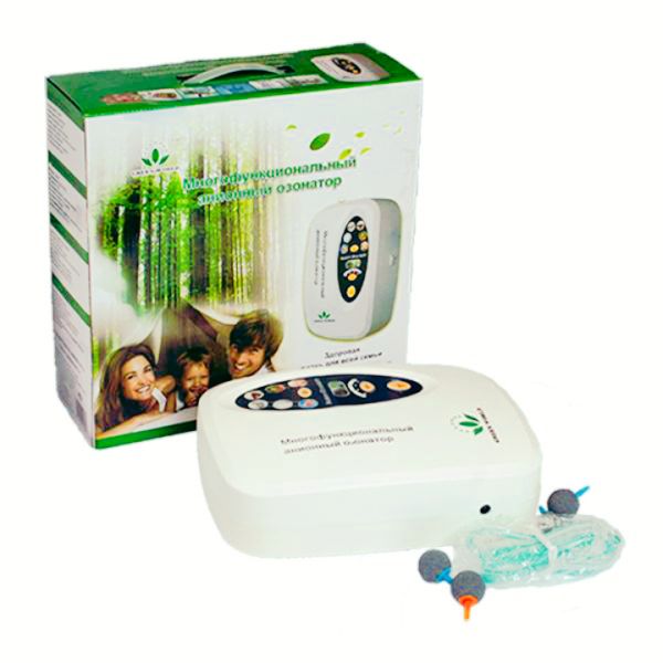 Озонатор-ионизатор 2 в 1 сенсорный бытовой Green World