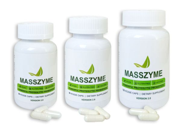 Masszyme, Мощные протеолитические пробиотики, капсулы