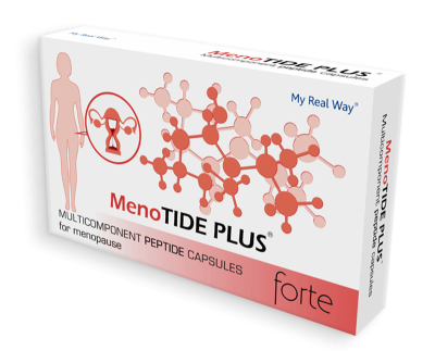 MenoTIDE PLUS Forte (пептидний комплекс для здоров'я жіночого організму в період менопаузи)