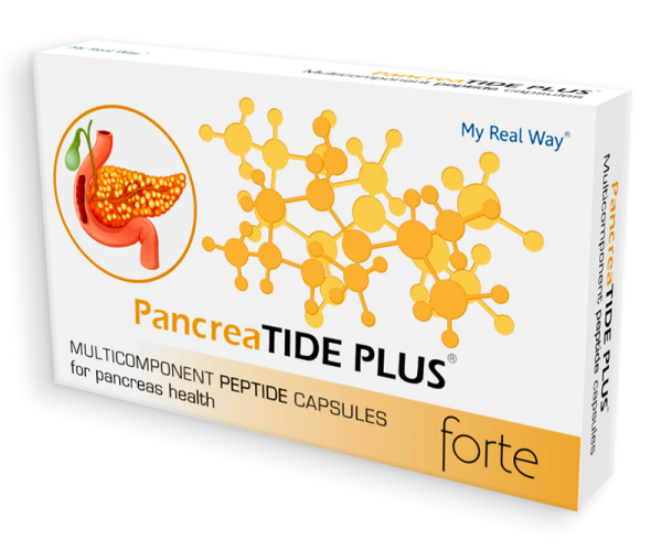 PancreaTIDE PLUS Forte (комплекс для поддержания структуры и функций поджелудочной железы)