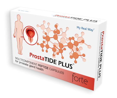 ProstaTIDE PLUS Forte (пептидный комплекс для поддержания структуры и функций предстательной железы)