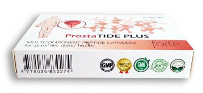 ProstaTIDE PLUS Forte (пептидный комплекс для поддержания структуры и функций предстательной железы)