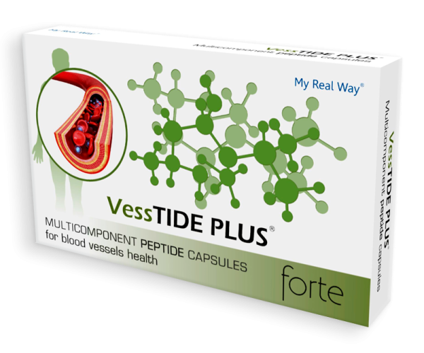 Vess Tide Plus Forte (пептидный комплекс для поддержания здоровья и функции кровеносных сосудов)