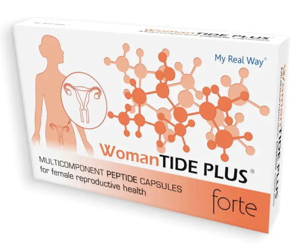 Woman TIDE PLUS Forte (ВуменТАЙД ПЛЮС форте) пептидный комплекс для женской репродуктивной системы